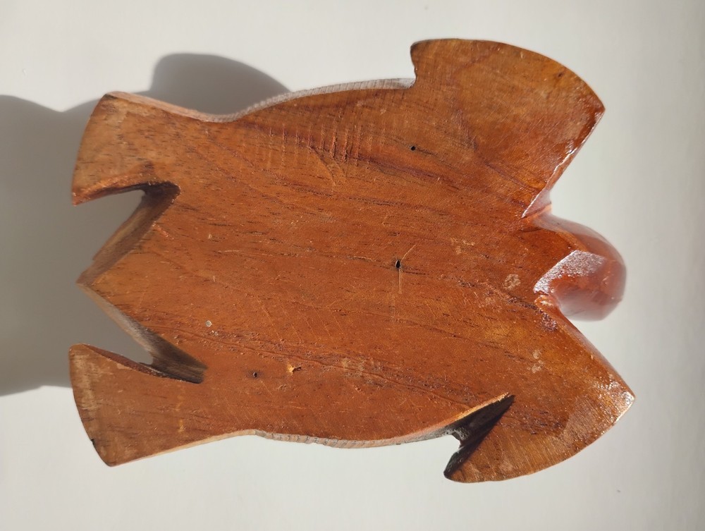 Wooden Turtle Carved