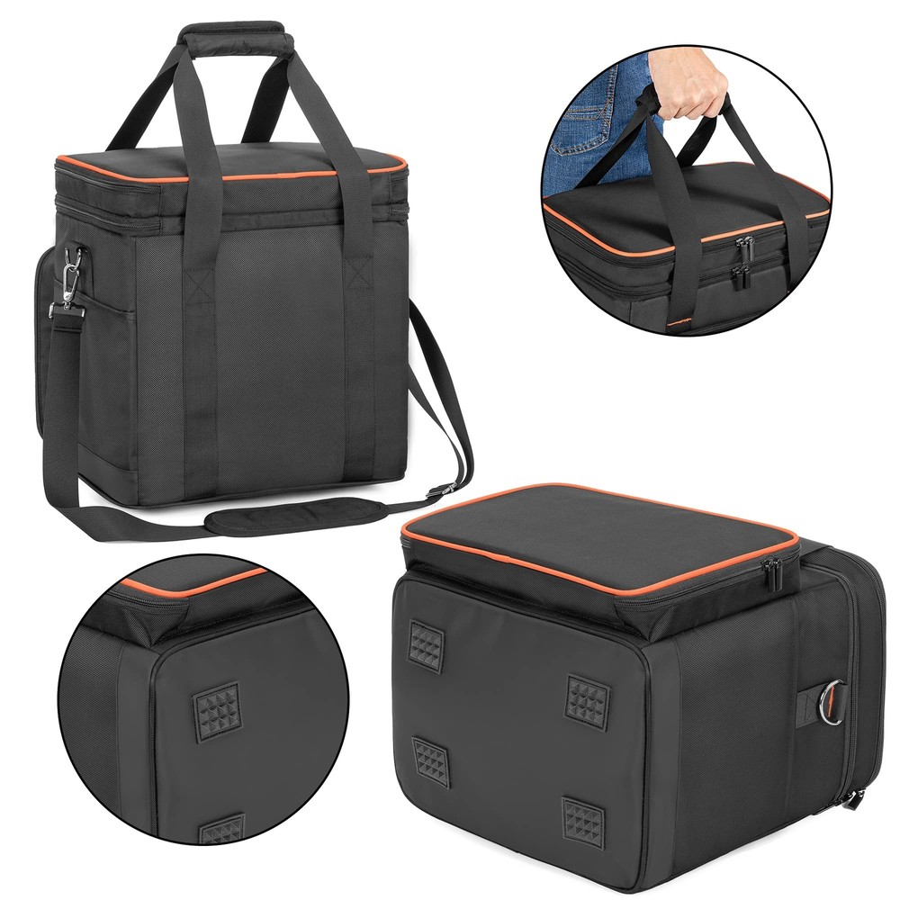 Trunab Double-Layer Carrying Case Compatible with Jackery Portable Power Stat...