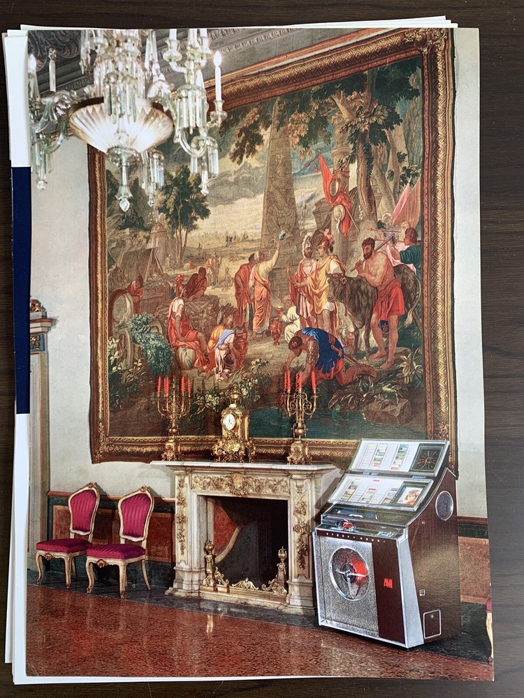 Juke Box Ami 200 Brochure Leaflet - Ami Royal
