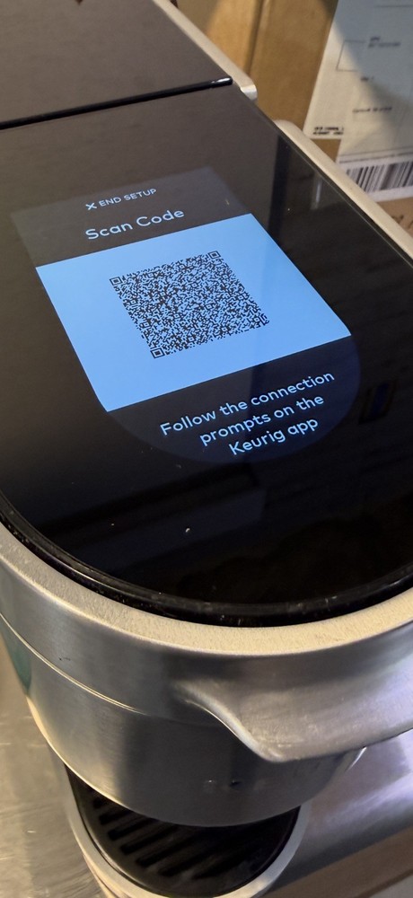 RARE Keurig K115 Stainless Brewer-Touchscreen - UNRELEASED MODEL Prototype?