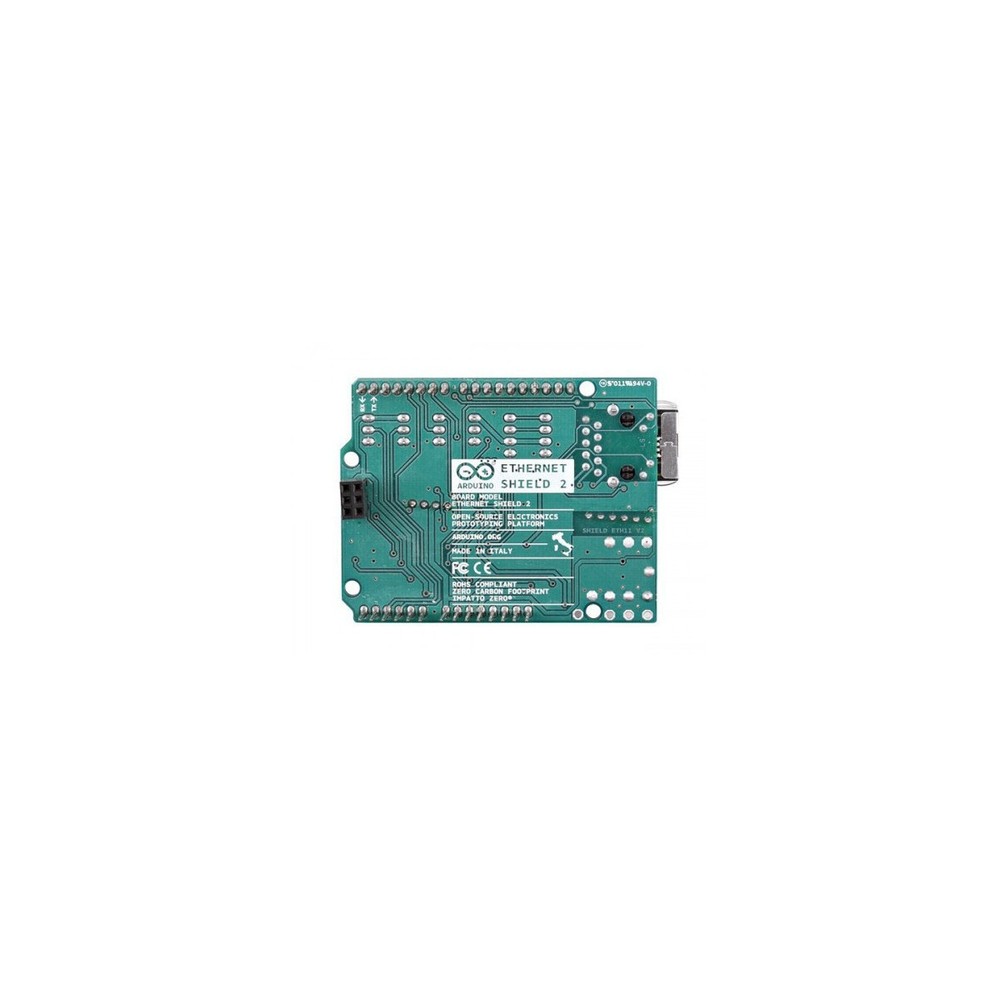 Arduino Shield Ethernet 2 With Wiznet W5500 LAN 10/100 MicroSD Reader Original
