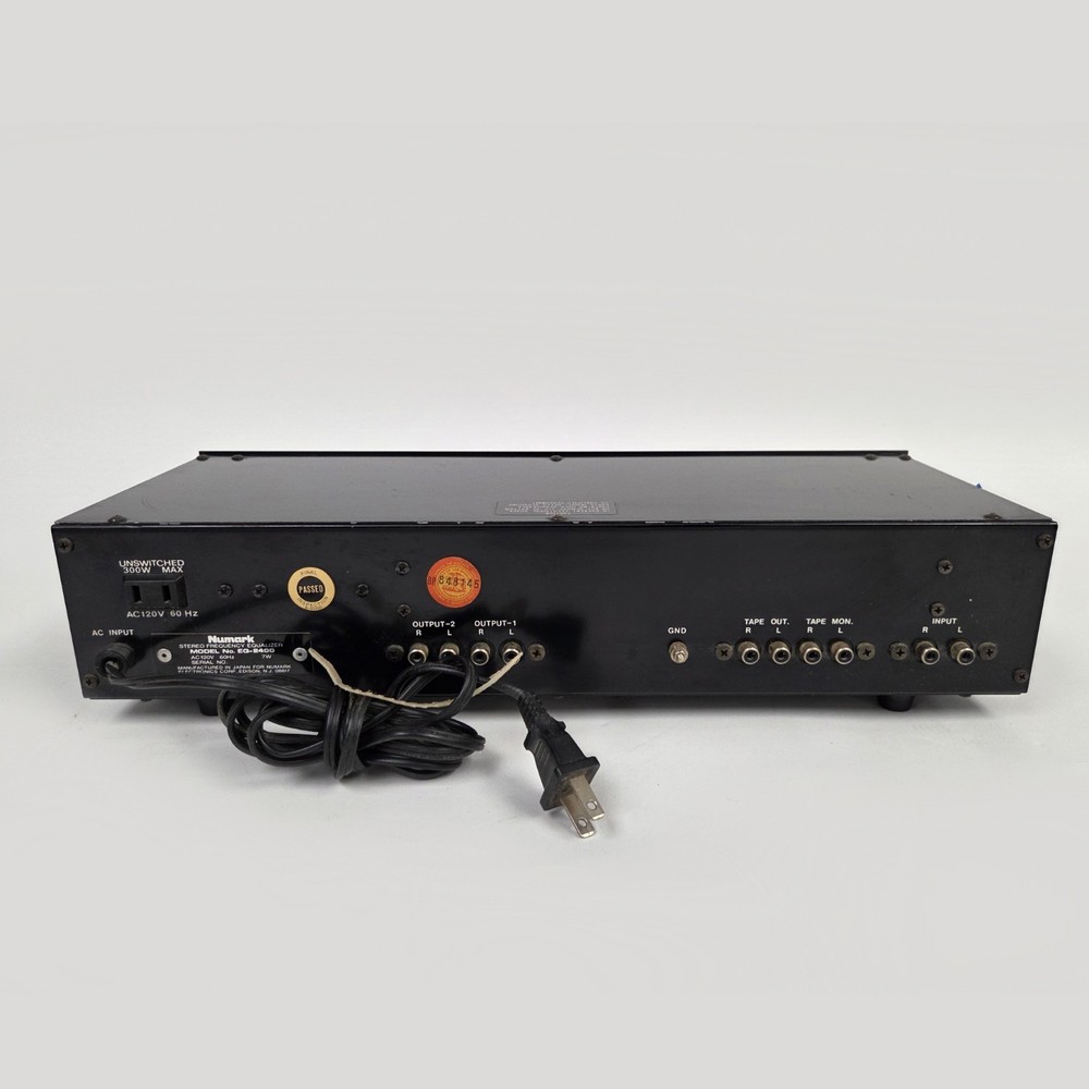 Numark EQ2400 - Stereo Equalizer – Tested/ Working (USED)