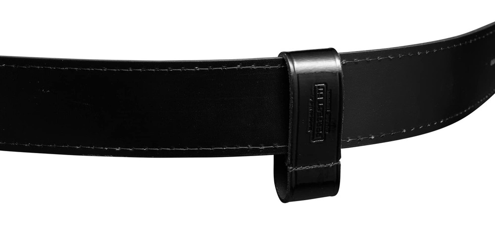 Handcuff Strap with Black Safety Snap High Gloss Black Leather