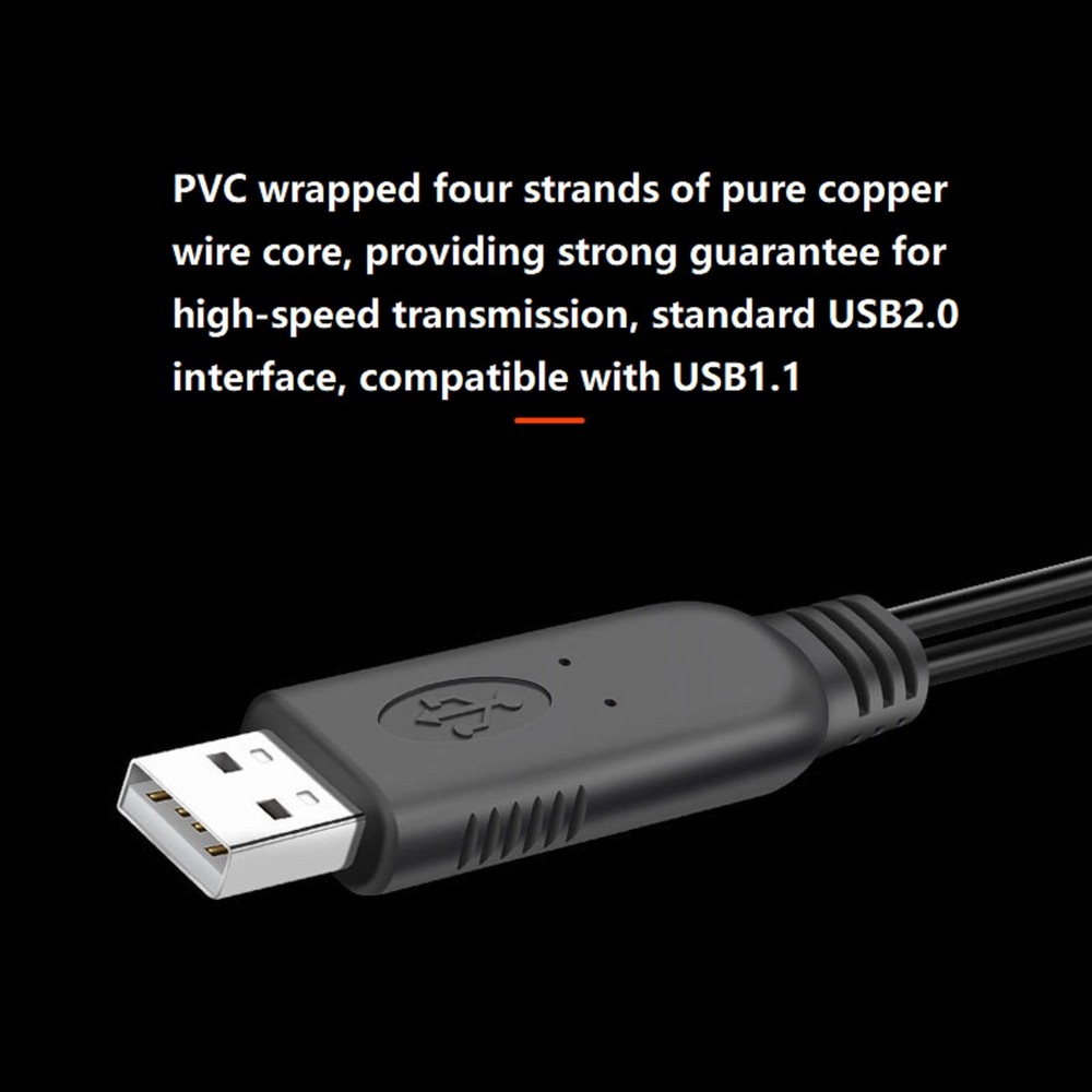 20cm Active Converter Connector Cable Adapter For Mouse Keyboard Scanner Laptops