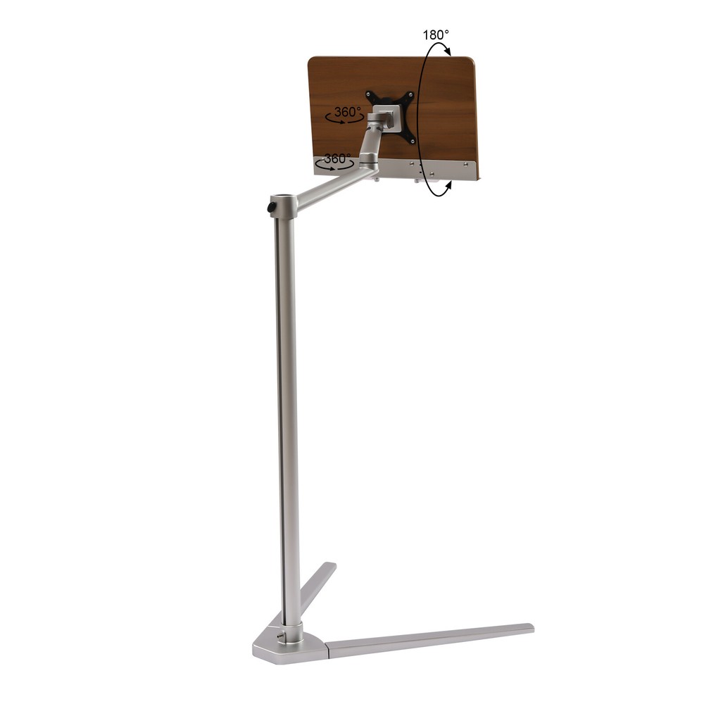 Adjustable 35.4" Book Stand Floor Holder for Hands-Free Reading