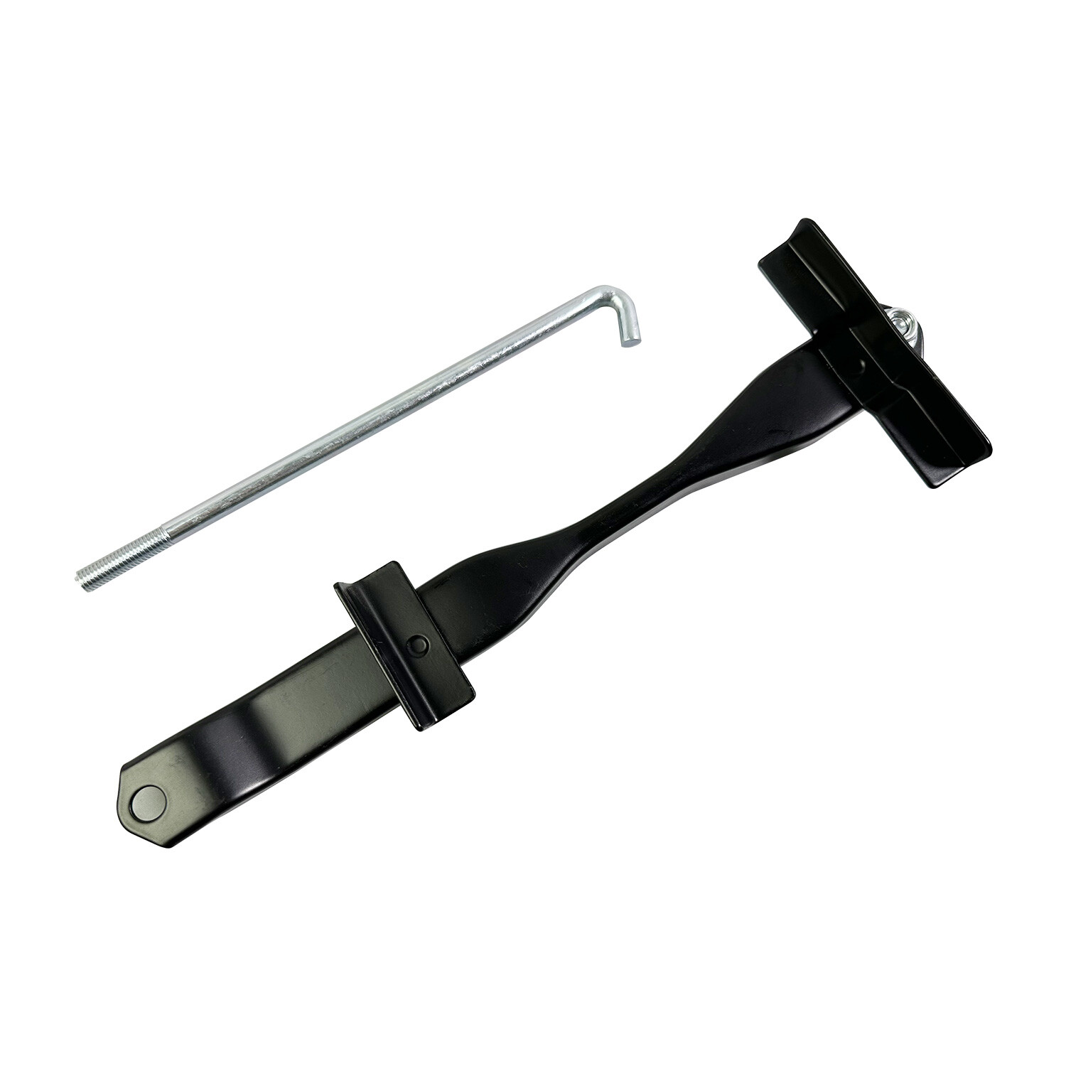 Black Battery Clamp Hold Down Sub Assembly for Toyota Pickup 4Runner 1984-1995