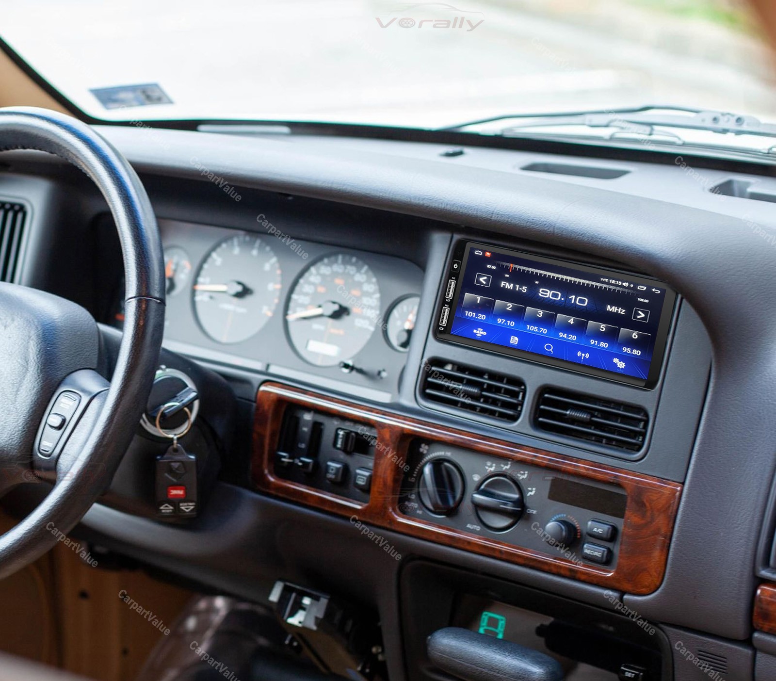 Car Stereo Radio For Jeep Grand Cherokee 1993-1998 ZJ Apple Carplay Android 15