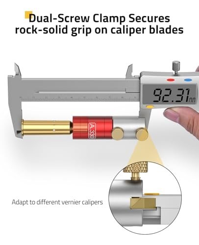 Headspace & Seating Depth Comparator Kit - 14 Inserts, 6 Bushings, Precision Mea