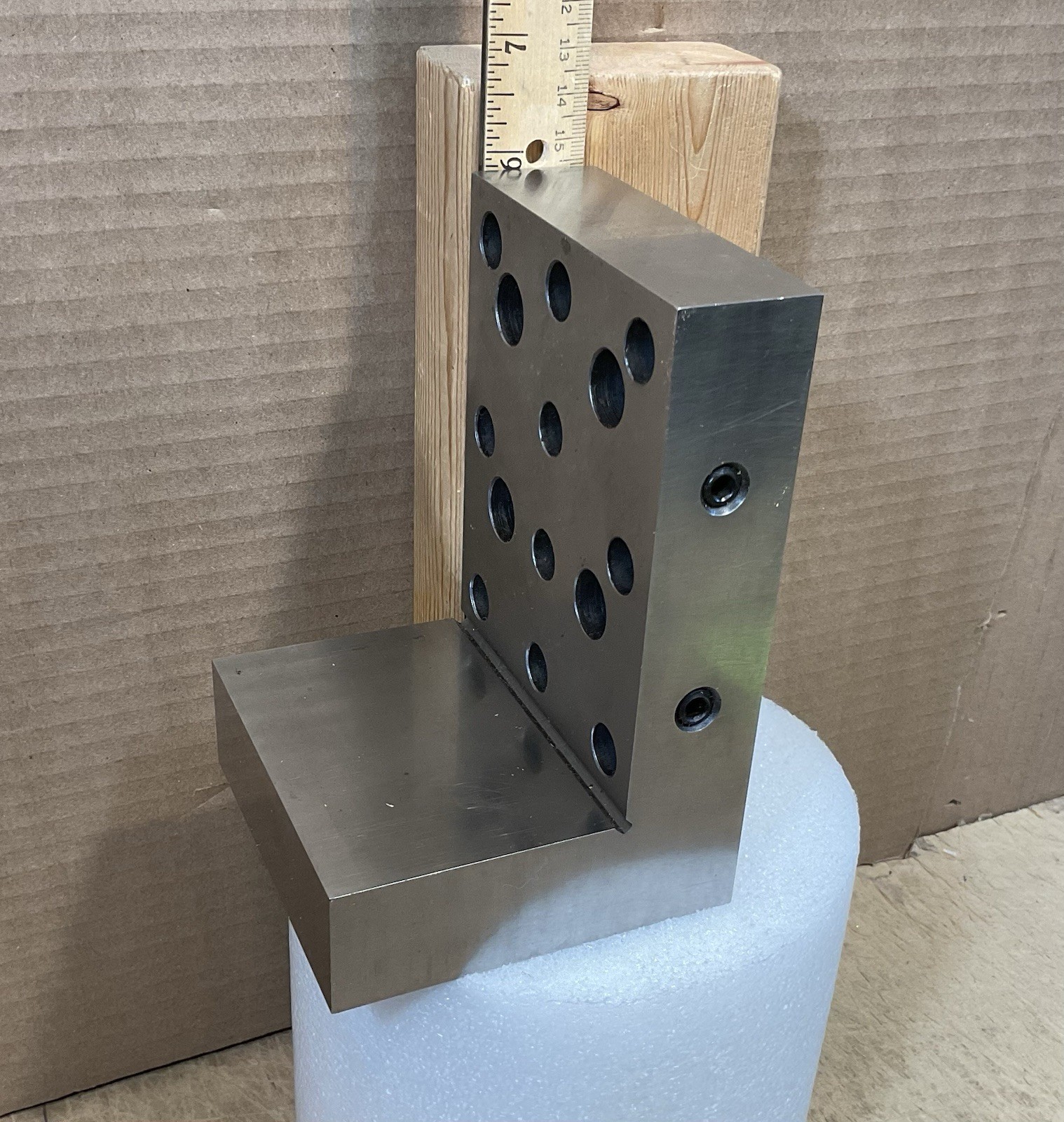 Suburban Tool AP-446-S2 Precision Sine Set Angle Plate 4"x4"x6" Machinist Tool