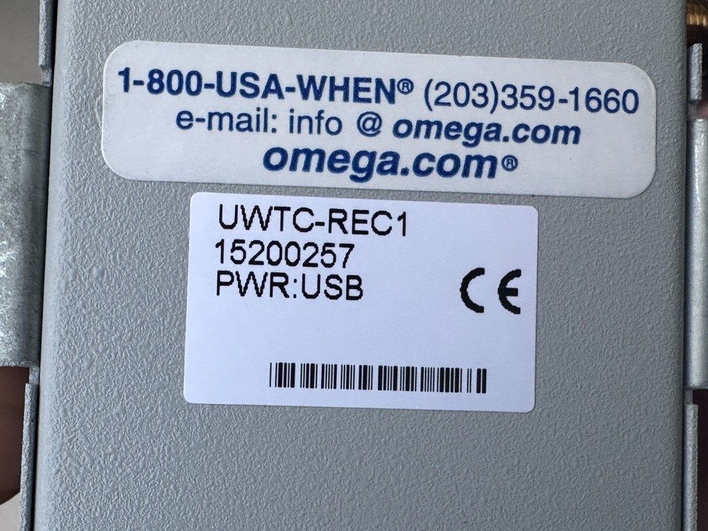 OMEGA Engineering UWTC Series Wireless RF Receiver, UWTC-REC1