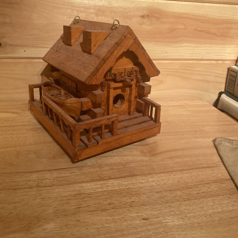 Moose Lodge Bird House