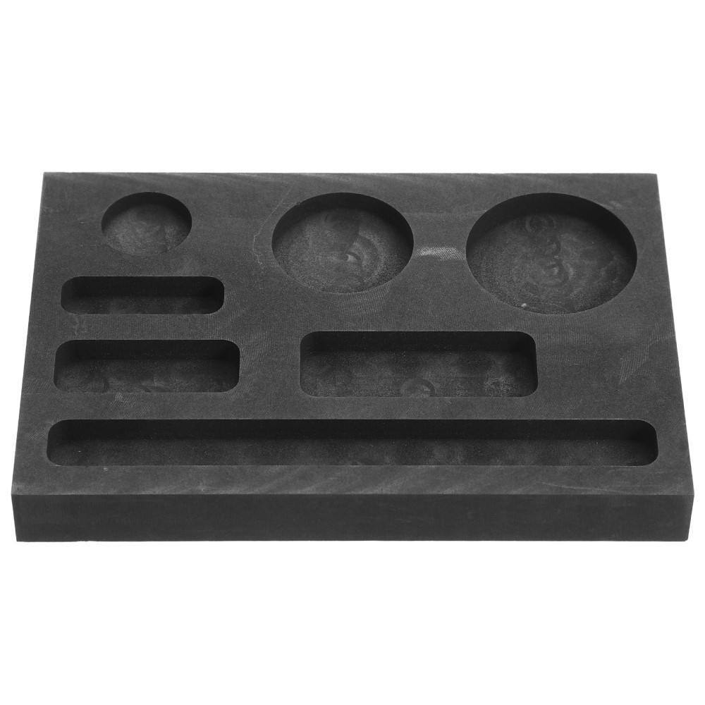Graphite Mold: Graphite Casting Ingot Mold with 7-Slots Melting Casting