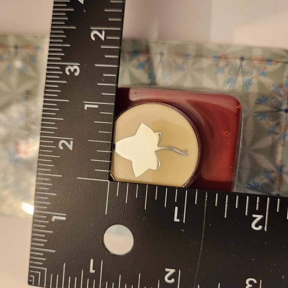 Leaf Large Hole Punch Emagination paper Scrapbook