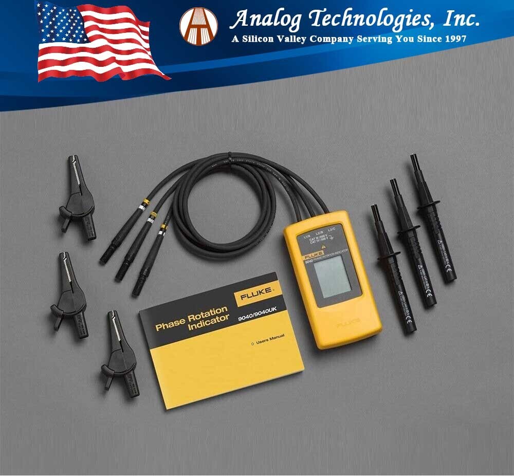 Fluke 9040 Phase Rotation Indicator