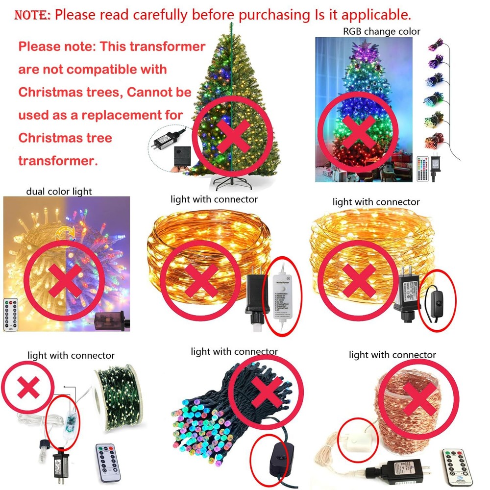 8 Mode Light LED Transformer 30V LED Controller Class 2 Power Supply, Low Vol...