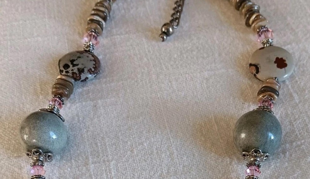 Most Unique Leopard Jasper Necklace
