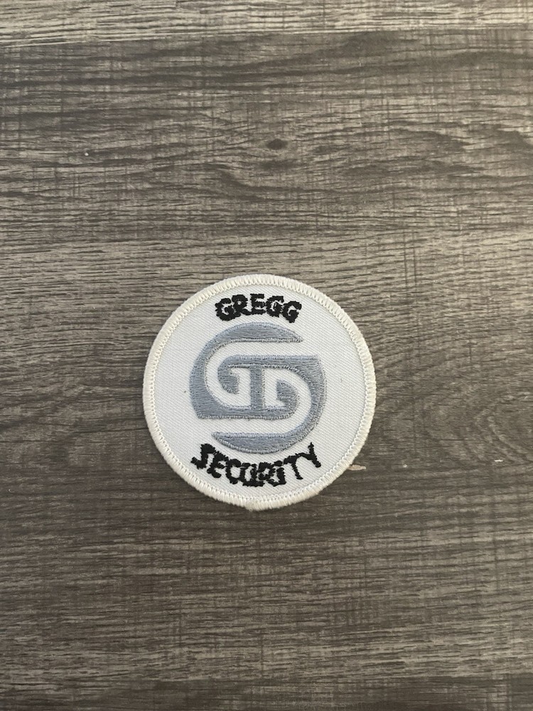Vintage Gregg Security Company Patch