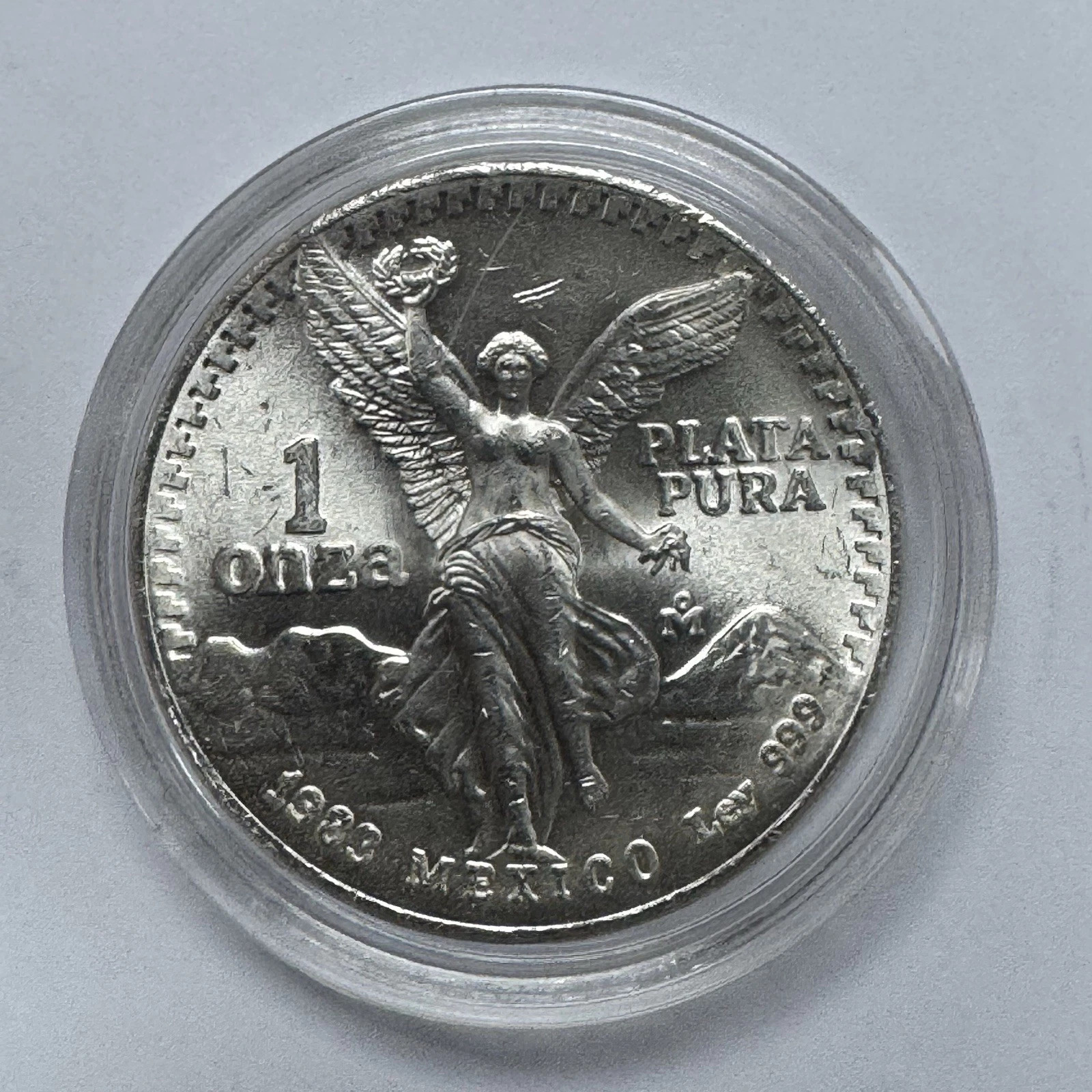 (1) ⭐ 1983 Mo Mexico Una 1 Onza 1oz . Silver Libertad Coin Bullion Uncirculated