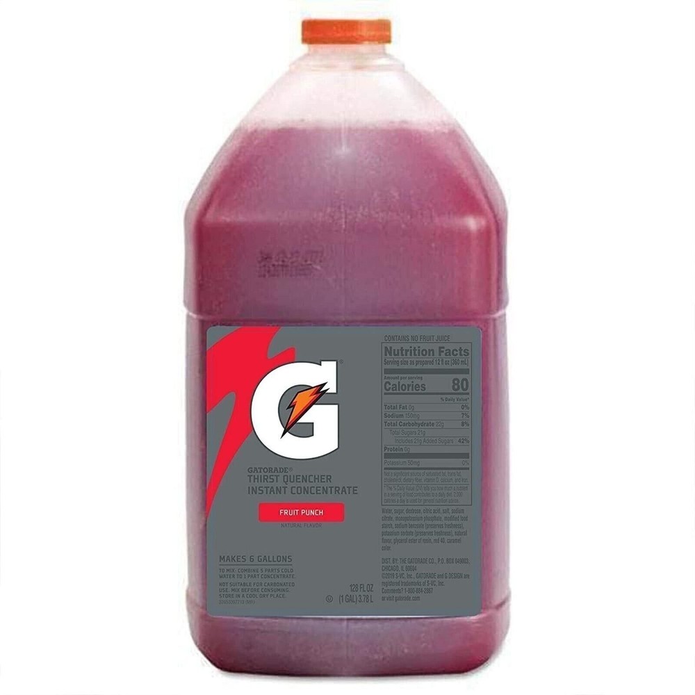 GATORADE- FRUIT PUNCH-Thirst Quencher Instant Concentrate