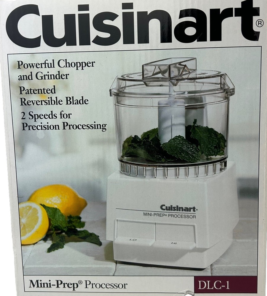 Cuisinart Mini-Prep Food Processor DLC-1 Chopper 2-speed grinder