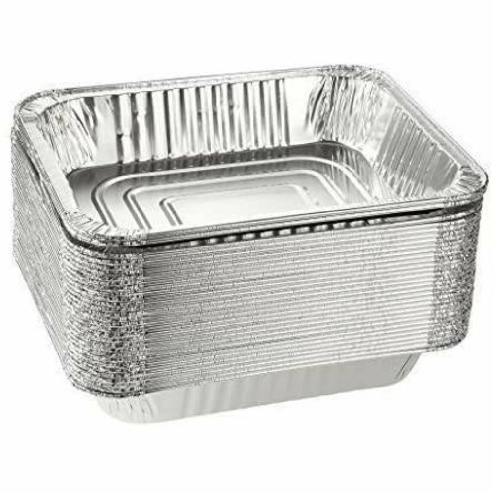 Half Size Medium Disposable Aluminum Deep Pan Only For Roast & Cooking & Baking