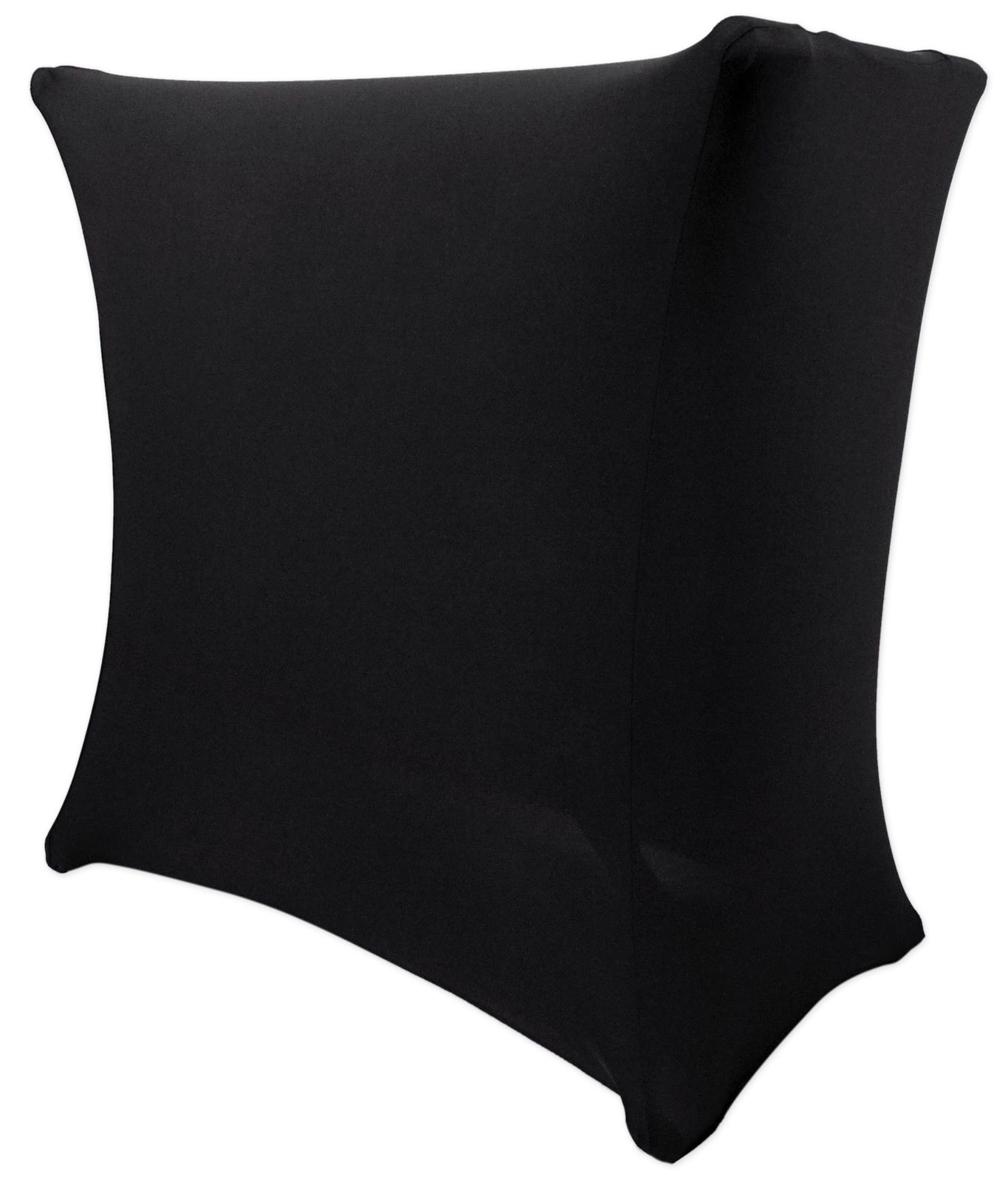 Rockville RSC5B Universal Black DJ Scrim Cloth Cover For X Stand+Carry Bag