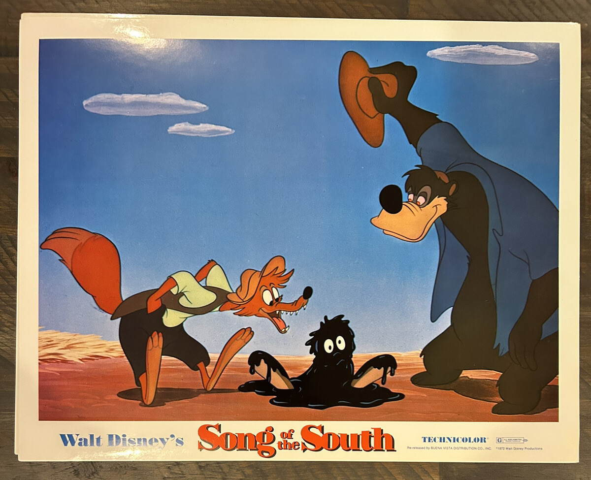 SONG OF THE SOUTH Original Complete Set of 9 Lobby Cards - R1972 - RARE!