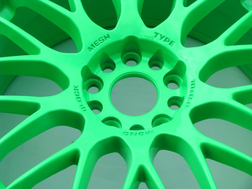 Neon Green Powder Coating Paint - 1 LB NEW