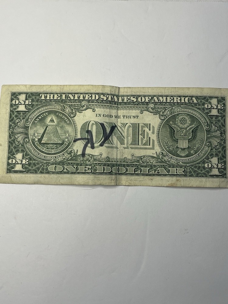 Rare Double Misprint ! Serial Stamp Misplaced / Wrong Letter For Serial Stamp