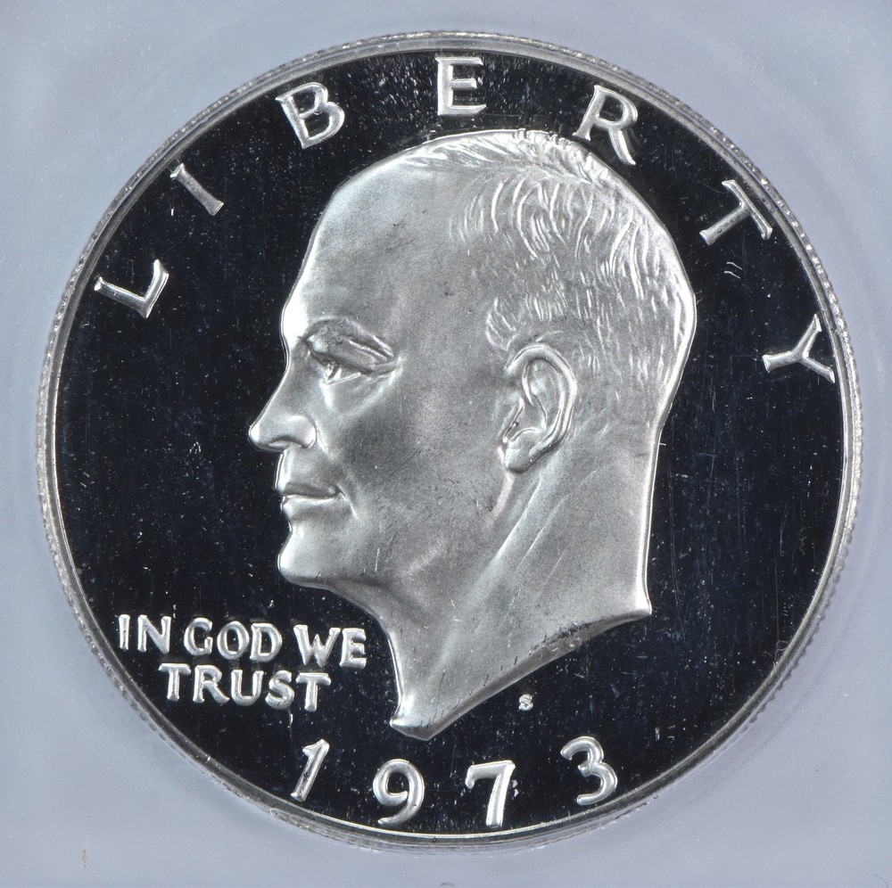 1973-S Eisenhower $1 Silver PR69 DCAM ICG