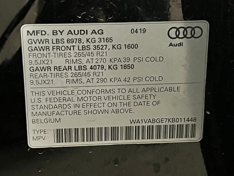 Head-Up Display 4KL919617 For 2019 E-Tron 2812150