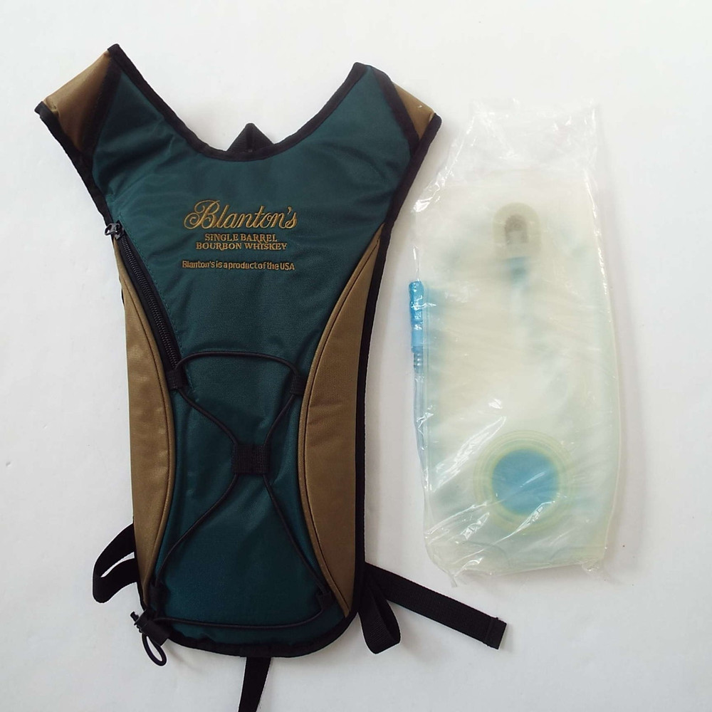 Blanton's Bourbon Whiskey Water Hydration Pack Hiking Backpack & Bladder