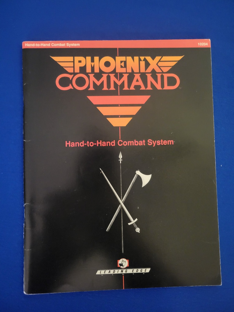 Phoenix Command Hand-to-Hand Combat System - Leading Edge Games