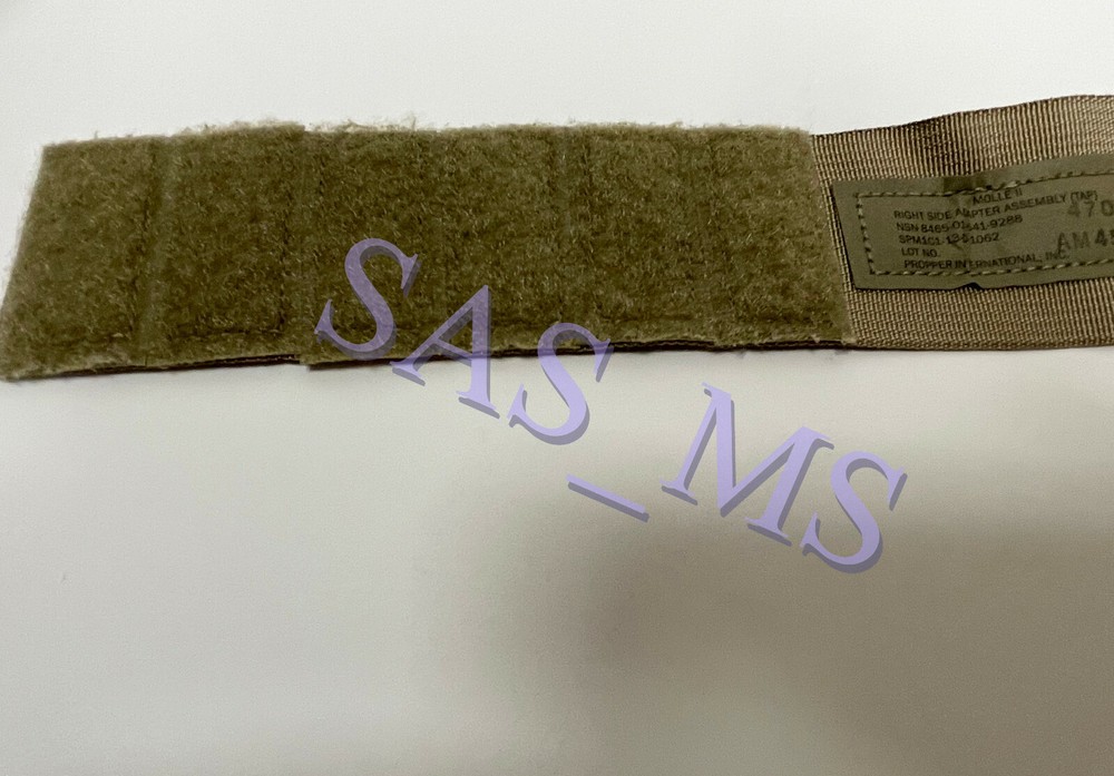 W2 OCP TAN TACTICAL ASSAULT PANEL TAP SYSTEM RIGHT SHOULDER ADAPTER ASSEMBLY