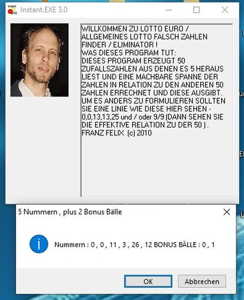 lotto program Eliminator