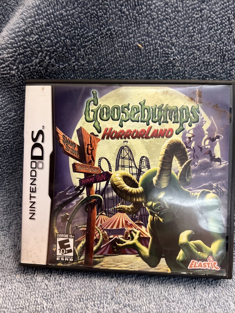 Goosebumps Horrorland - Nintendo DS - Authentic - Case / Empty Box Only!