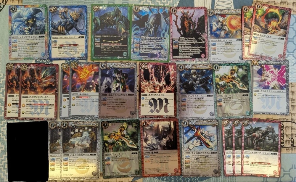 Battle Spirits JP Cards - Mixed Deck (As Pictured)