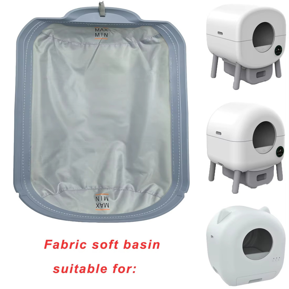 Automatic Cat Litter Box Replace Accessories Soft Fabric Liner Smart Cat Litter