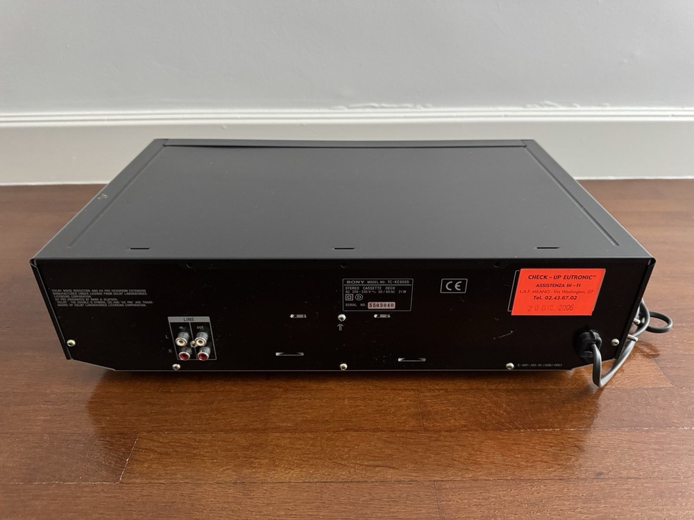 Sony TC-KE600S Deck