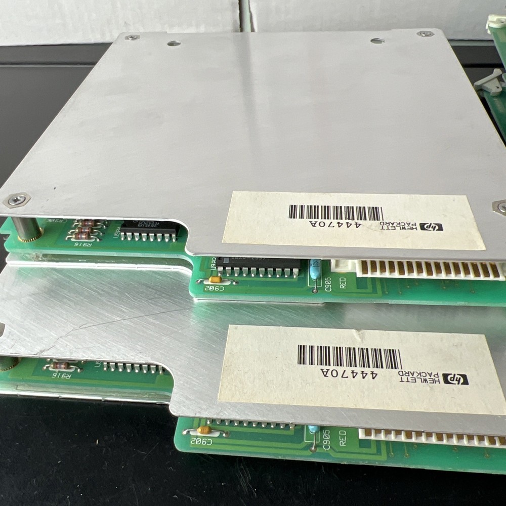 5x UNTESTED HP 44470A 10-CHANNEL MULTIPLEXER MODULE - NO CONNECTION TERMINAL