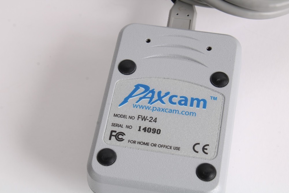 PAXcam FW-24 Digital Camera With Cable, Software CD, User Guide