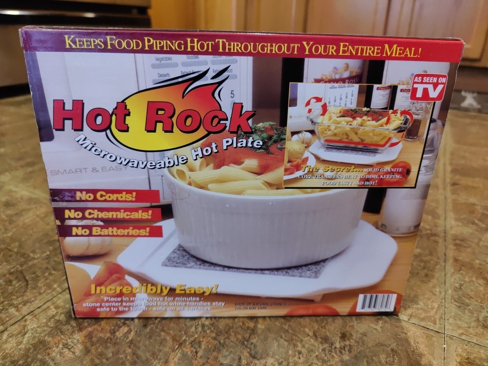 Hot Rock Microwaveable Hot Plate**New**