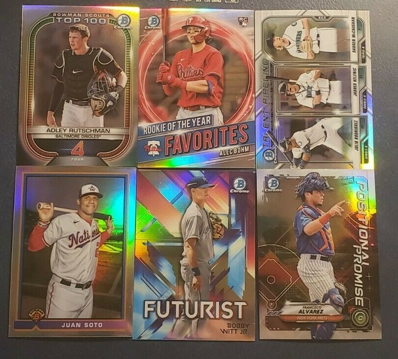 2021 Bowman Chrome INSERTS with Rookies You Pick - 2 Card Minimum