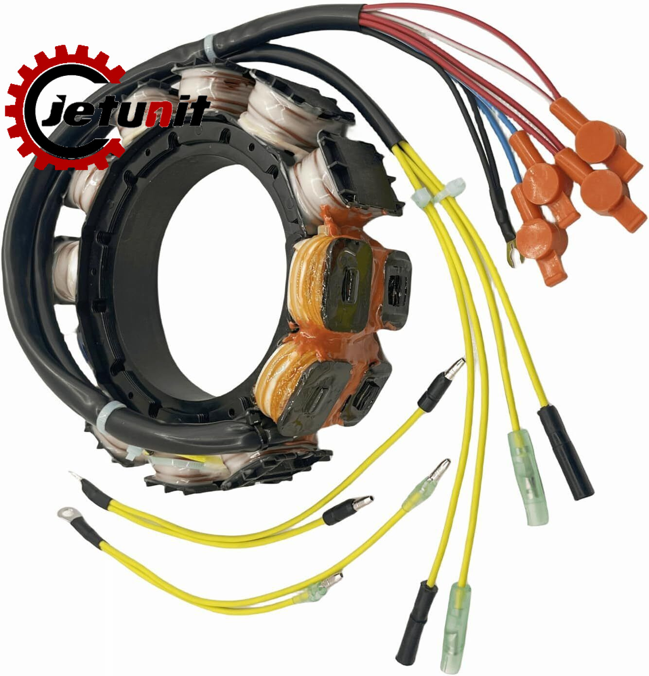 Jetunit for Mercury Stator 6 Cyl. 40 Amp 174-9610K 2 105-220Hp 1989-2000