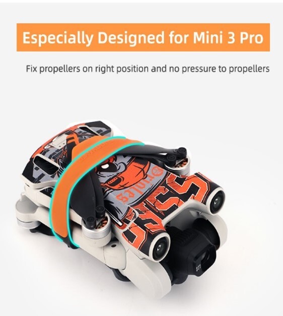 Propeller Stabilizer Holder Fixing Strap Protector Belt for DJI Mini 3 Pro US