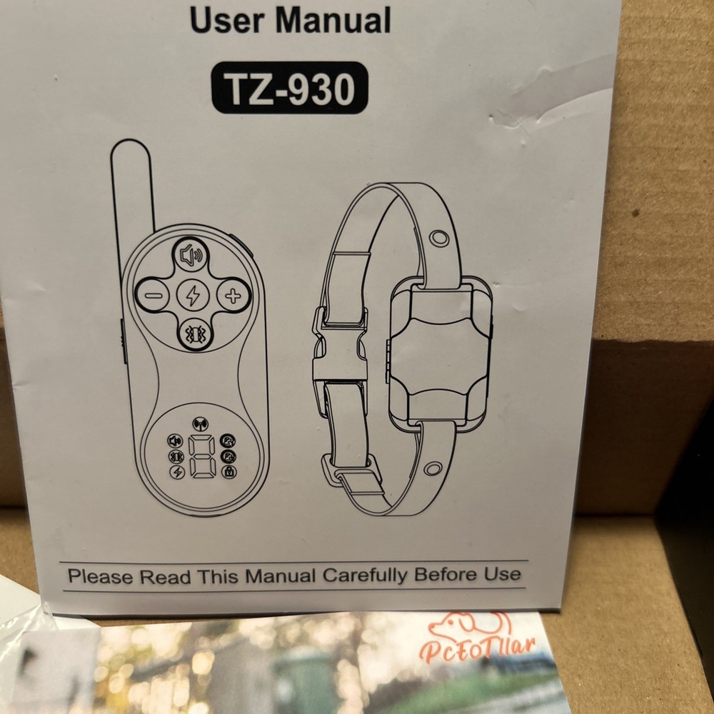 Remote Dog Training Collar TZ-930