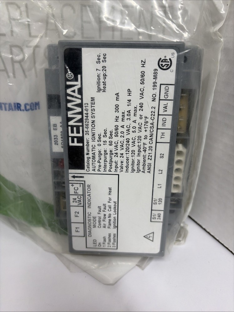 Pentair Ignition Control Module MasterTemp Heater # 42001-0052S