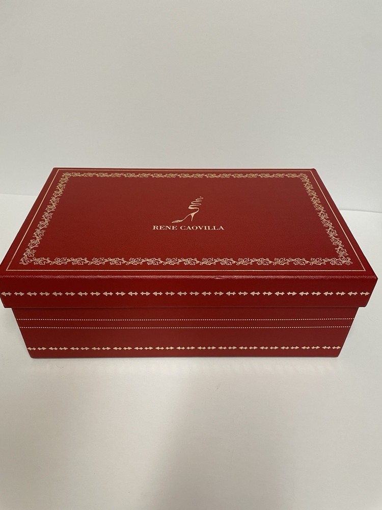 Rene Caovilla Empty Shoe Gift Storage Box