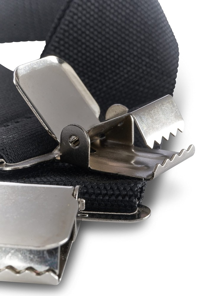 AWP Work Suspenders | 2" Fully-Adjustable Webbing Adjustable Size, Black