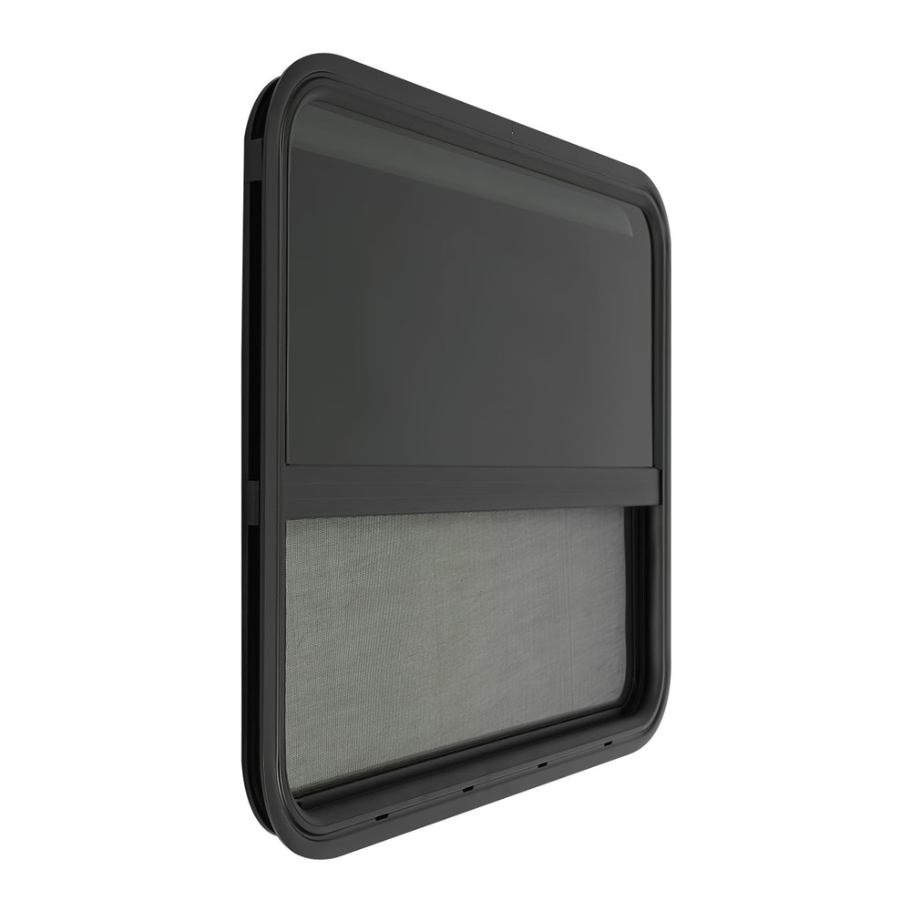 30x24 RV Window Teardrop Vertical Slide Replacement with Screen